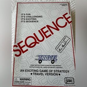 Travel Sequence Game - New and Roadtrip Ready